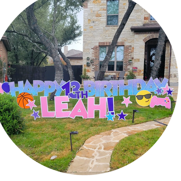 Birthday Yard Card