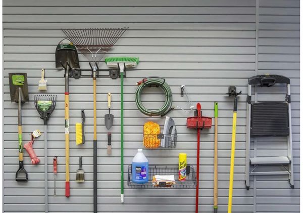 Slat Wall-Tool organization
