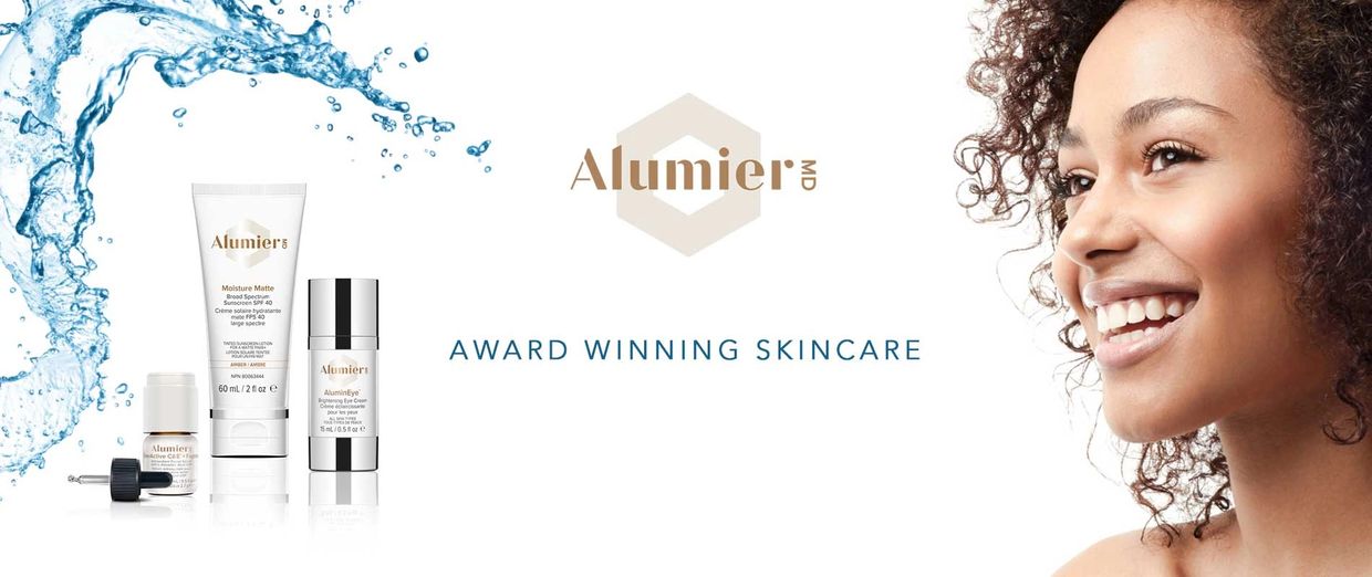 We offer Alumier products which help our clients boost their perfect results between treatments