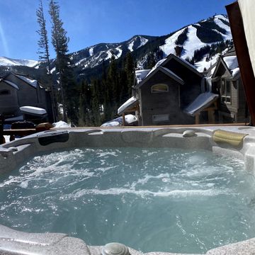 Private Hot tub with Views of the Slopes