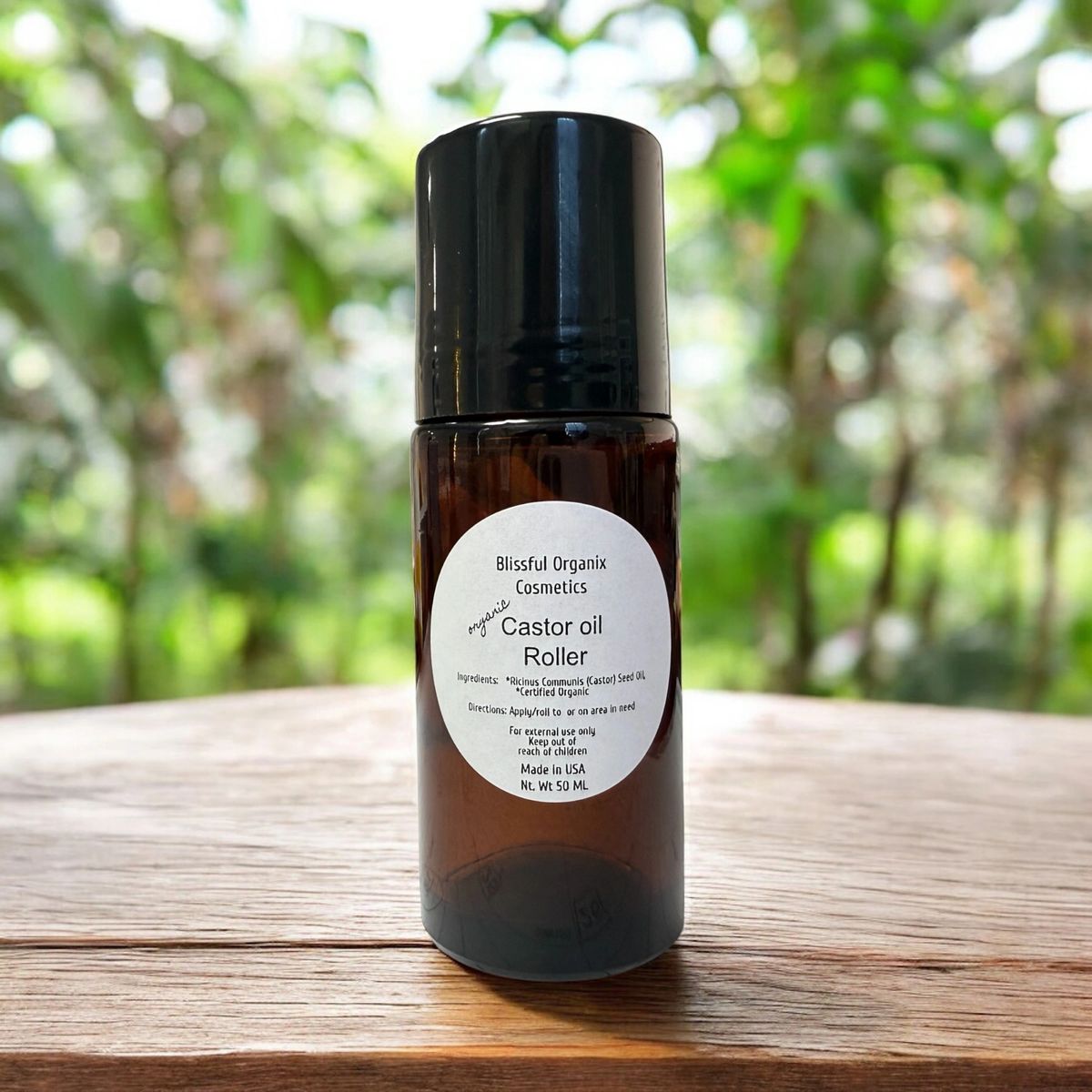Orku 25ml Organic Castor Oil + Dropper - Hexane Free Cold Pressed