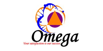 Logo of Omega Laboratories, Lonand. 