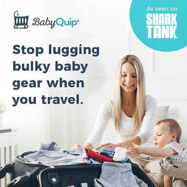 Need baby gear during your stay? Rent cribs, car seats, strollers, toys and more from BabyQuip! As s