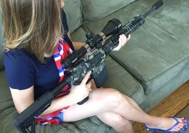 Camo AR308 with Bushnell Elite scope