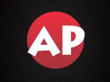 Logo with white 'AP' letters inside a red circle on black background.