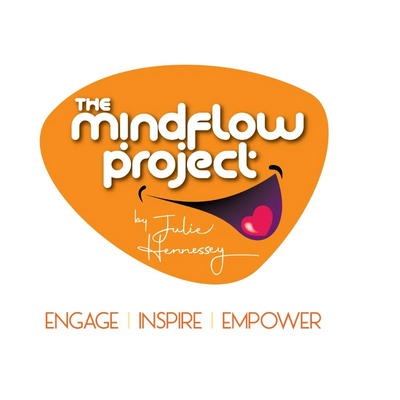 Logo of The Mindflow Project with the tagline Engage, Inspire, Empower.