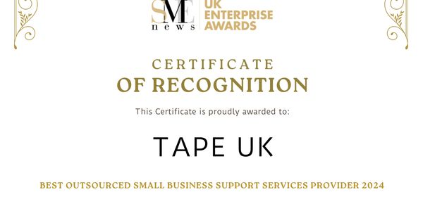 Expert-led small business services under one roof – Tape UK