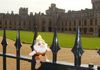 Windsor Castle (yes, the Queen was inside)