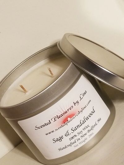 A candle in a box