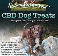 Vermont CBD product, Dog Treats