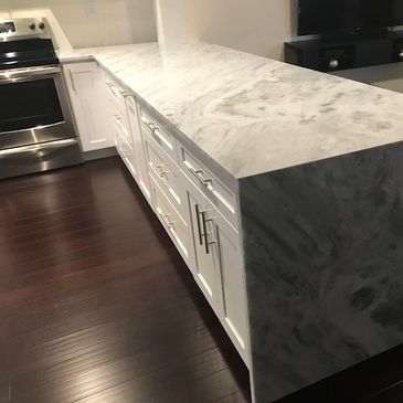 Granite Kitchen Countertop & Cabinet Installation