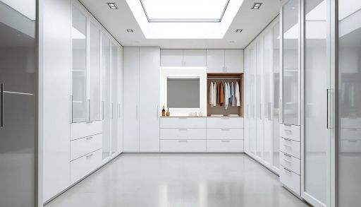 Built-In Drawers and Cabinets