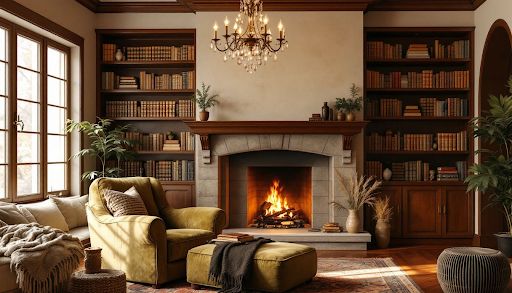 Cozy Home Libraries in Other Rooms