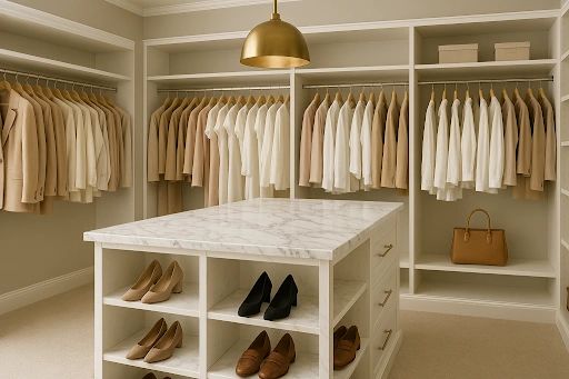 Create a Statement with Marble Countertops