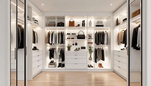 Custom Walk-In Closets for Maximum Appeal