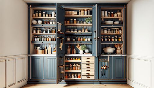 Enhancing Aesthetics with Custom Pantries
