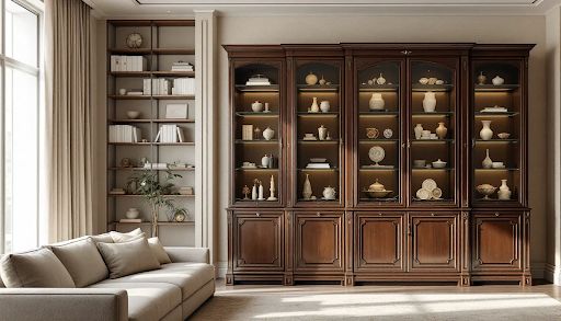 Incorporating Display Cabinets into Home Organization