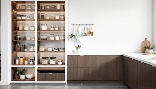 Maximize Narrow Pantry Space
