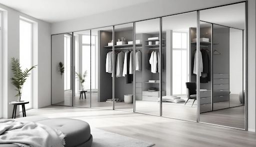 Mirrored Closet Designs