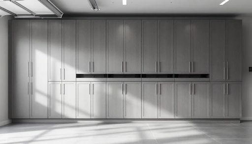 Optimize Vertical Space with Wall-Mounted Cabinets