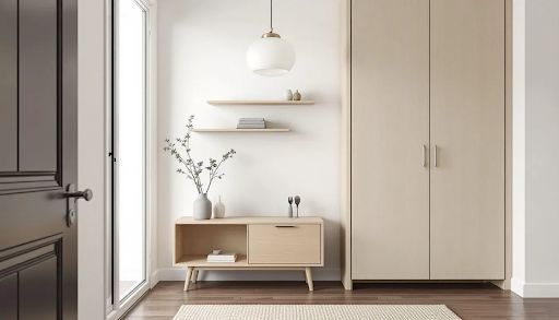 Organizing Solutions for Tiny Entryways