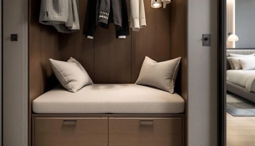 Personalizing Your Closet Seating
