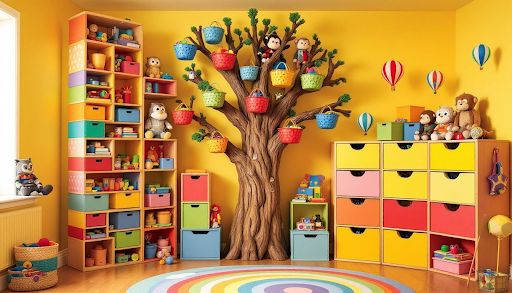 Playroom Storage Strategies