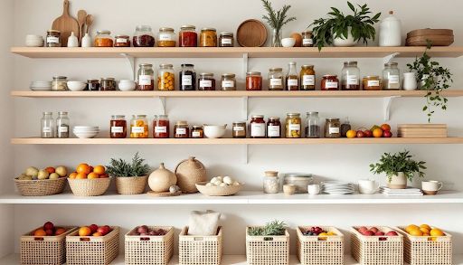 Utilize Open Shelving