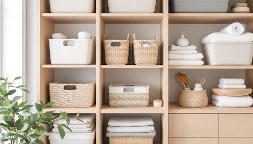 Utilize Storage Bins and Baskets