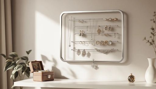 Wall-Mounted Jewelry Displays