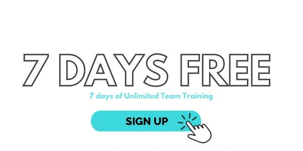 7 days free unlimited team training sign up.