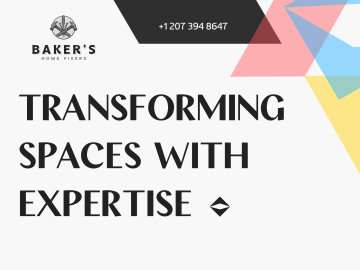 Baker's Home Fixers: Expertise in transforming spaces with quality.