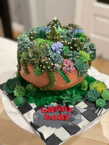 Succulent Cake