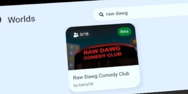 Raw Dawg Comedy Club Horizon Worlds