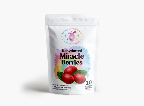 Our product package which is Dehydrated Miracle berries