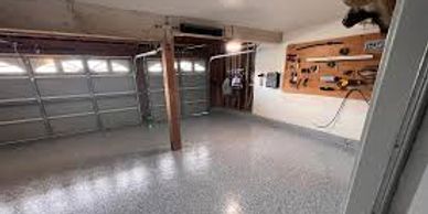 Garage Floors 2 Part Epoxied