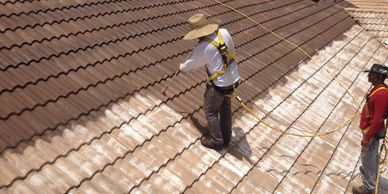 Tile Roof Painting