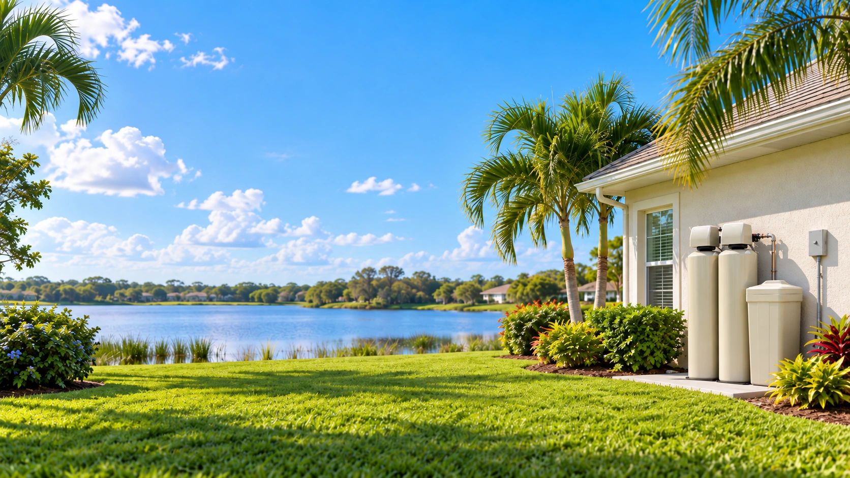 Lake Wales FL well water treatment system installation by Florida Clean H2O.