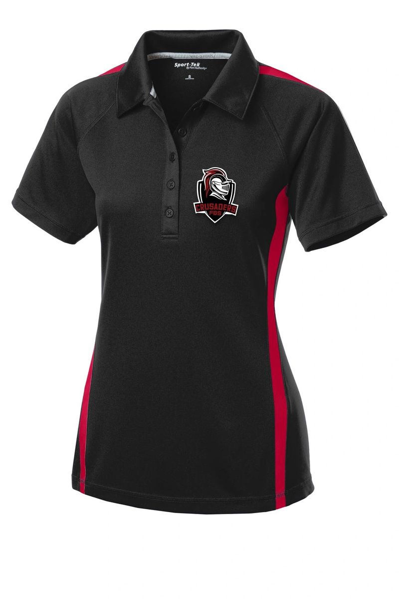 Ladies Sport-Tek Micro-Mesh Colorblock Polo LST685