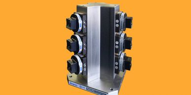 3 Sided Drop & Lock Tooling Column for HMC's or Horizontal Machining Centers.