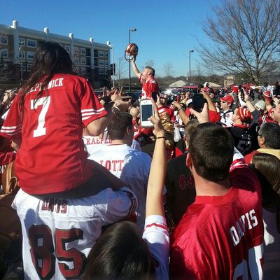 FREE shipping Sourdough Sam Damn Right I Am A Niners Fan Win Or