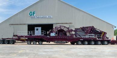 Refurbished Cudd Coiled Tubing Reel Trailer