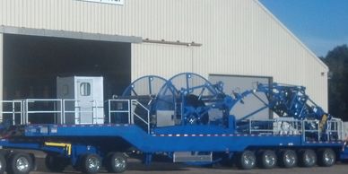 Refurbished Coiled Tubing Reel Trailer
