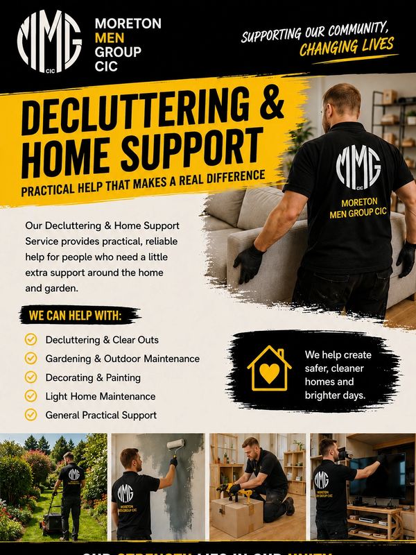 Moreton Men Group offers practical home support services.