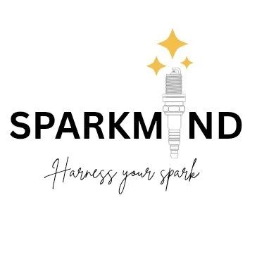 Logo with a spark plug replacing the letter I and tagline below.