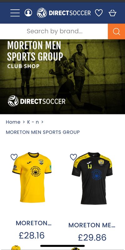 We are proud ro announce we have partnered up with Direct Soccer to bring to our online store. 

Her