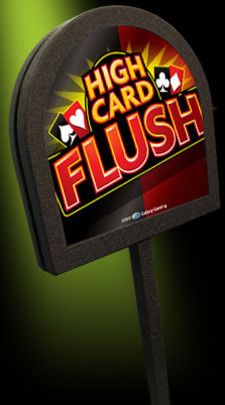 are there high cards for flushes
