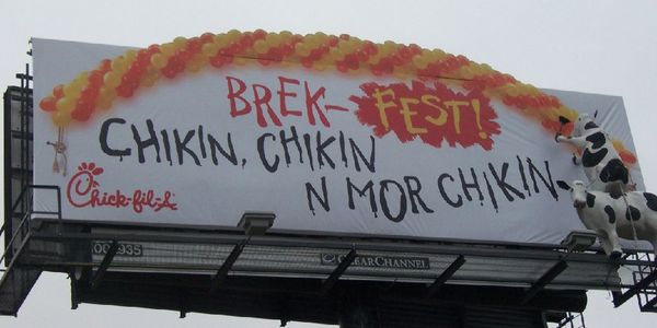Chik-Fil-A Billboard