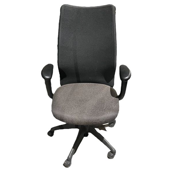 Haworth Mid Back Task Chair - Tan & Black