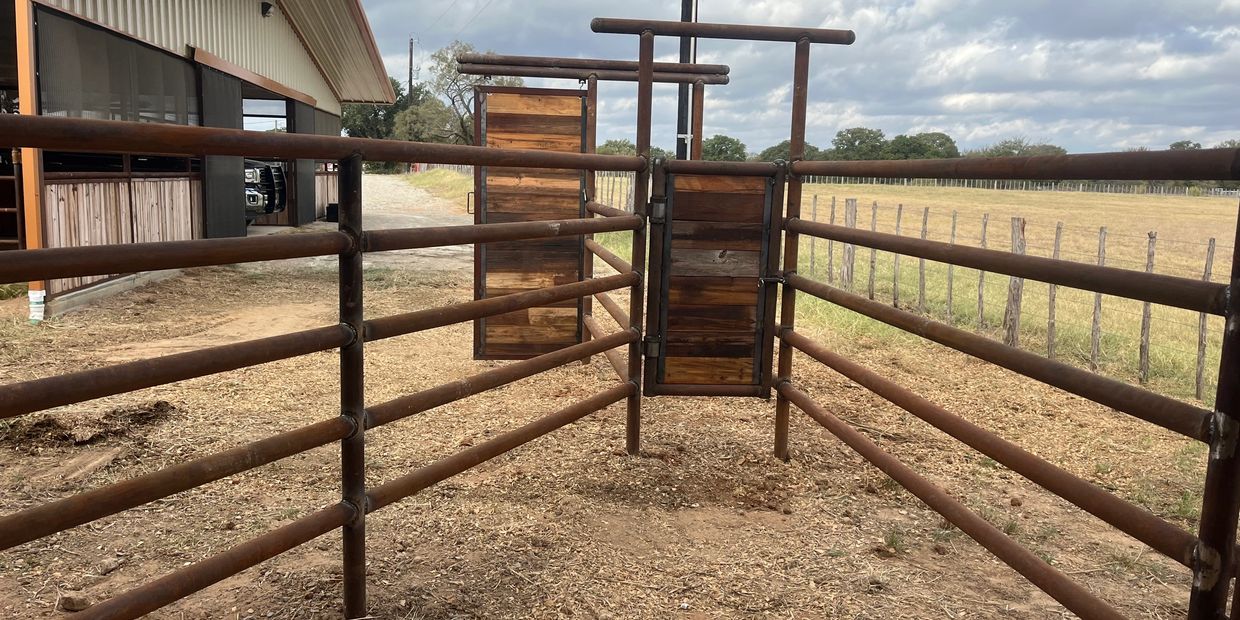 Cattle Chute lead up